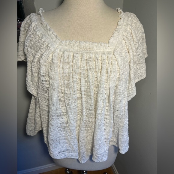 EUC Free People thrills and Frills sweater - Picture 5 of 7